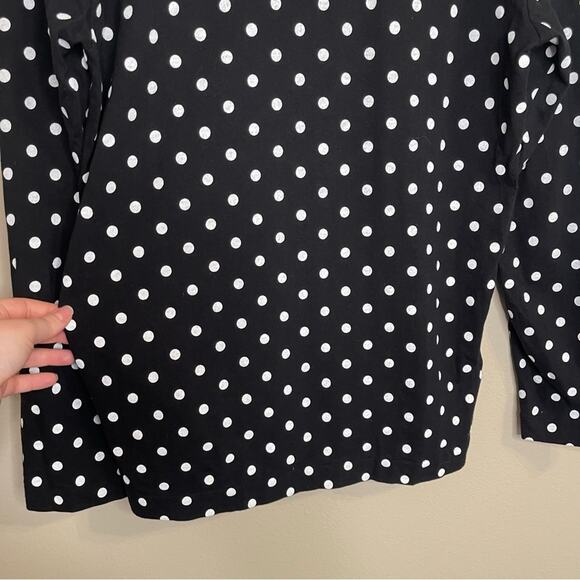 Comme des Garçons PLAY Polka-Dot Long Sleeve T-Shirt L - Picture 8 of 9